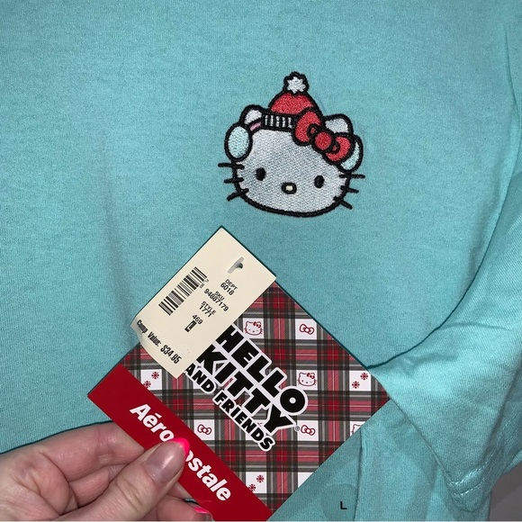 NWT HELLO KITTY “CAMPFIRE” SHIRT SIZE LARGE UNISEX - Picture 5 of 5